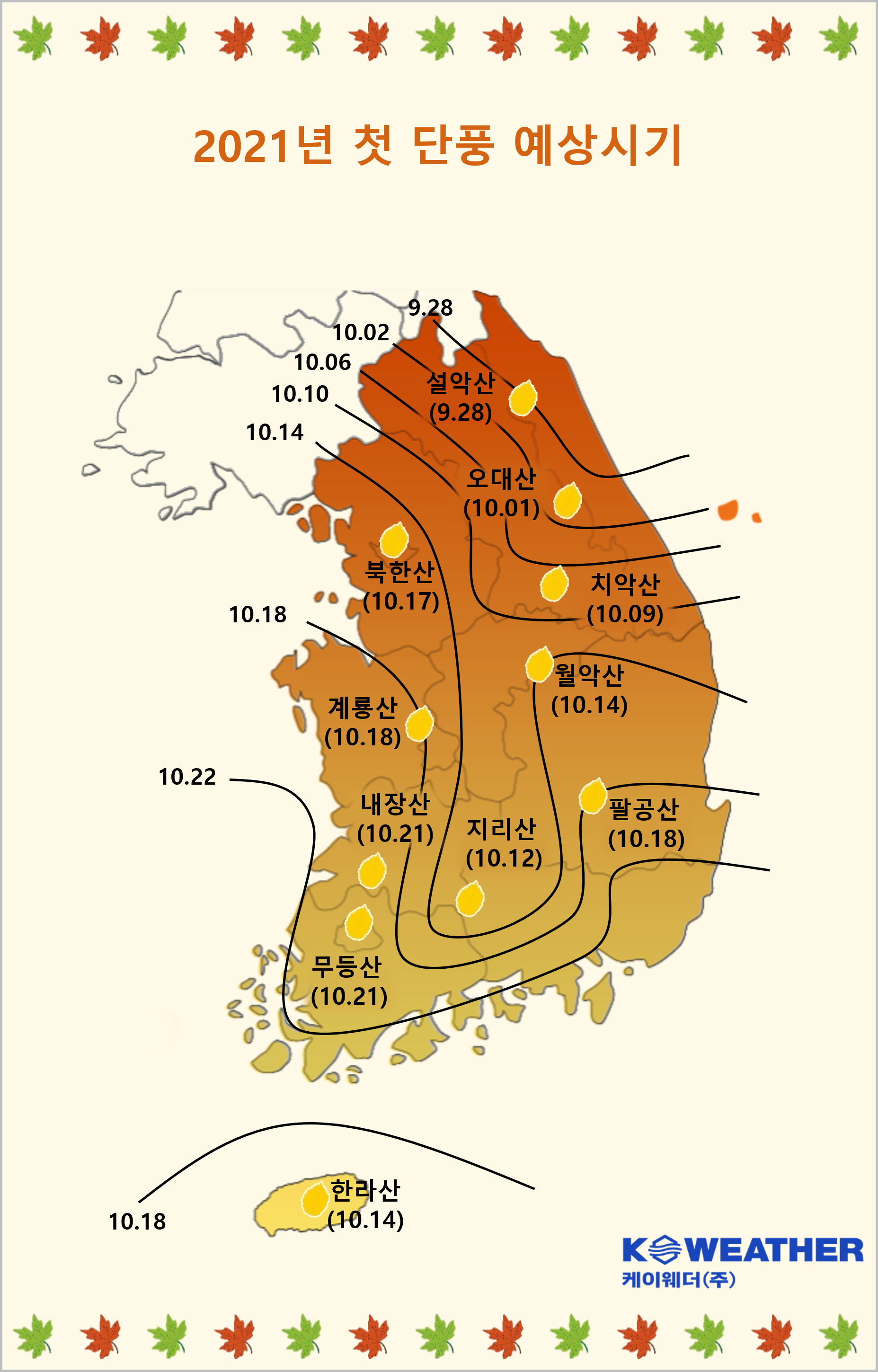 2021년 첫 단풍 예상시기.png